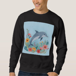 Moletom Golfinho Floral