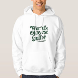 Moletom Golfista Mais ou Menos do Mundo Humor de Golfe Ret