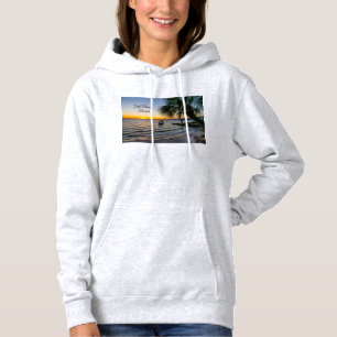 Moletom Golfo de Breeze, Flórida Sunset Hoodie