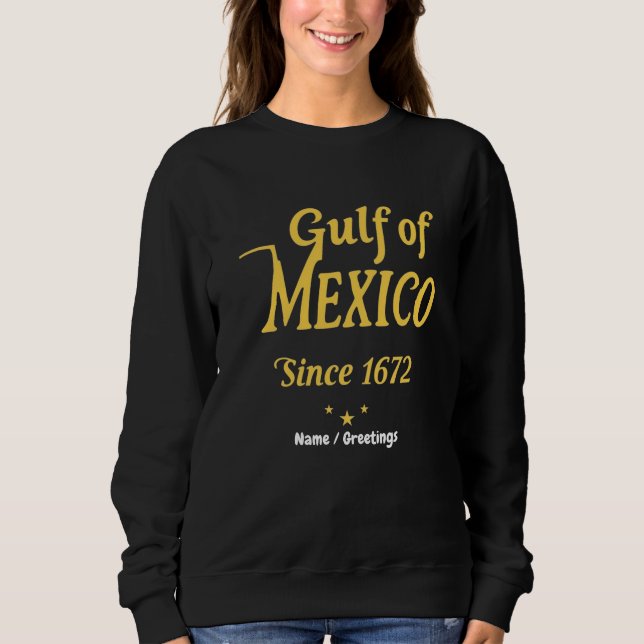 Moletom Golfo do México desde 1672, mergulho profundo na h (Frente)