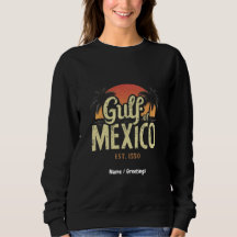 Golfo do México est. 1550 Retro Beach Vibe Vintage