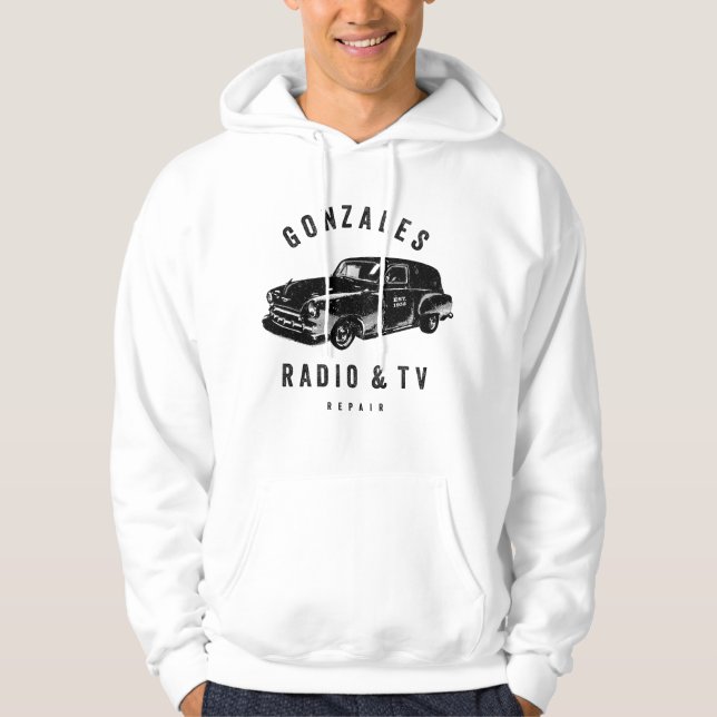 Moletom Gonzales Radio & TV Repair Hoodie (Frente)