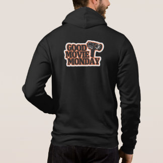 Moletom Good Movie Monday Zip Up Hoodie (Black, Unisex)