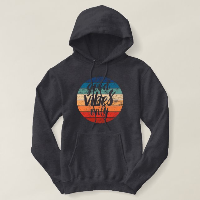 Moletom Good Vibes Only (Frente do Design)