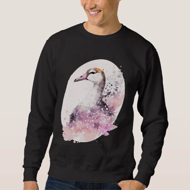 Moletom Goose Cherry Blossom Japanese Sakura Goose (Frente)