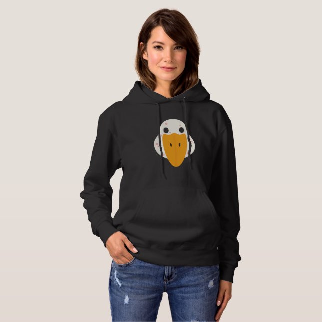 Moletom Goose With Pimples Women's Hoodie (Frente Completa)