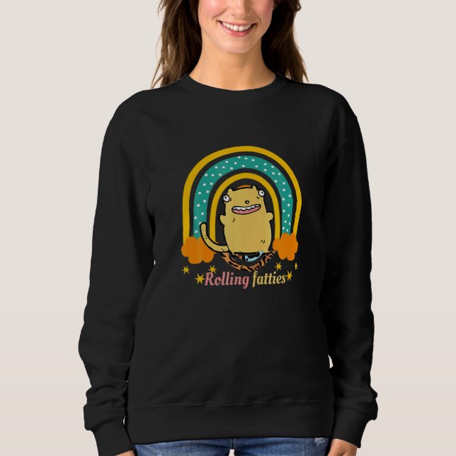 Moletom Gordinhos Rolantes Gato (Frente)