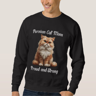 Moletom GORDO DA MÃE DE CAT PERSA E Gato Pérsico E Engraça