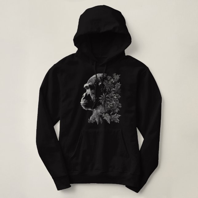 Moletom Gorilla Chimpanzee Chimp Selgle Macaco Ape Preserv (Frente do Design)