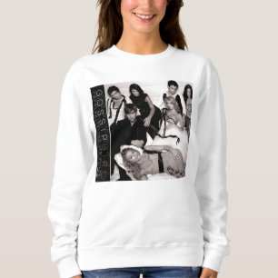 Moletom Gossip Girl Black and White Group Graphic