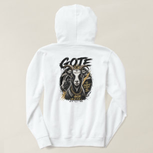 Moletom GOTE Goat Hoodie – Logotipo Minimalista de Streetw