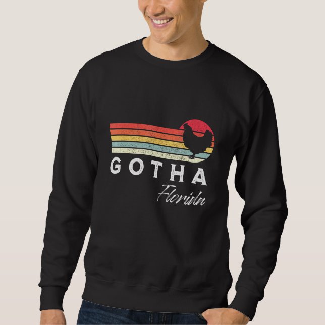 Moletom Gotha Florida Retro Chicken Souvenir (Frente)