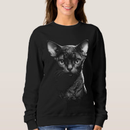 Moletom Gothic Devon Rex Art Women's Sweater