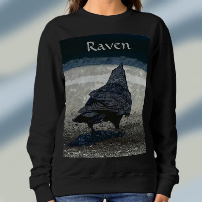 Moletom Gótica Urban Raven Blackbird (Criador carregado)