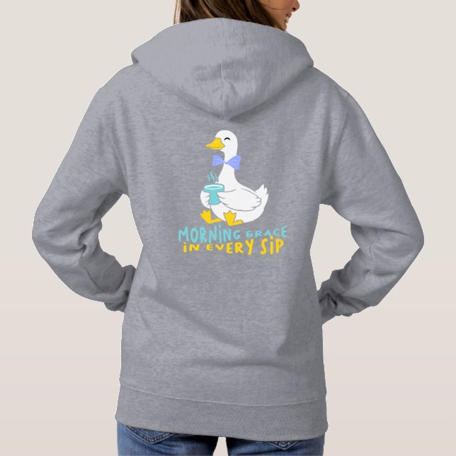 Moletom Graça da manhã em todos os cisnes (Verso)