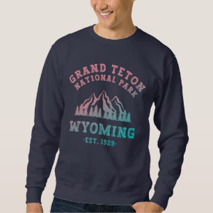 Moletom Gradiente Grand Teton National Park Wyoming EUA