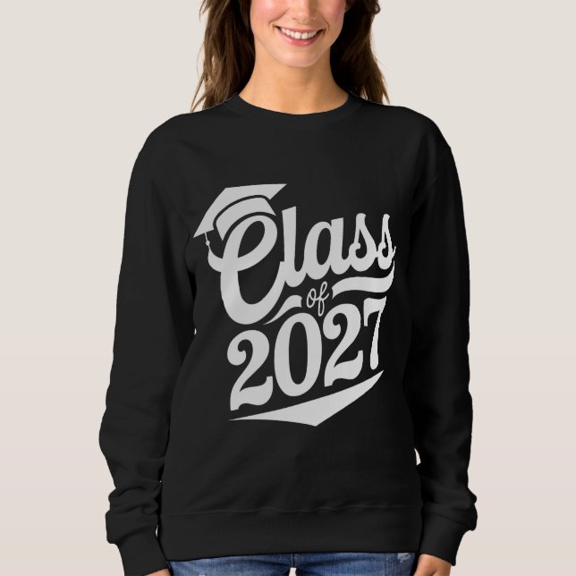 Moletom Graduação da Turma de 2027 Graduado (Frente)