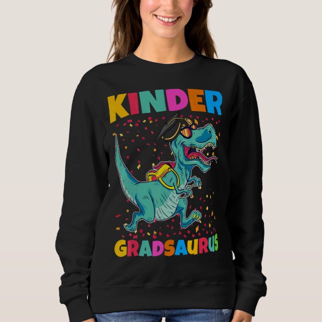 Moletom Graduação do Kinder Gradsaurus (Frente)