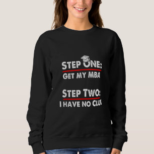 Moletom Graduação do Mba Student Step Business