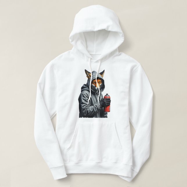 Moletom Graffiti Fox Mascot (Frente do Design)