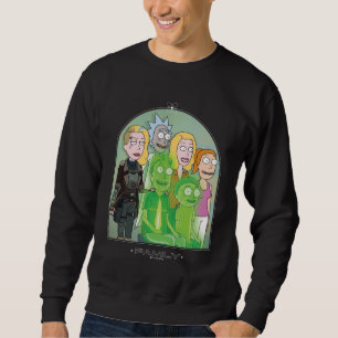 Moletom Gráfico da Família de rick e Morty