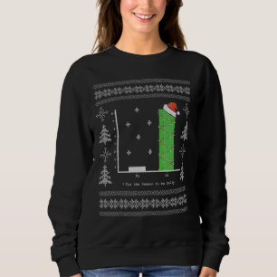 Moletom Gráfico de Bar de Matemática da Carol de Natal Fei