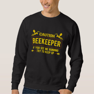 Moletom Gráfico De Beekeeper De Precaução Im Um Beekeeper 