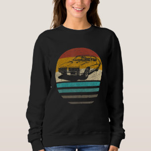 Moletom Gráfico de Carros Ultramarinos Retro Vintage - Mul