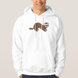 Moletom Gráfico de Ferret Bonito