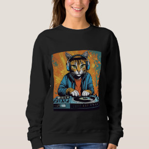 Moletom Gráfico de Novidade do Amante de os animais Disco