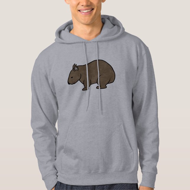 Moletom Gráfico de Wombat (Frente)