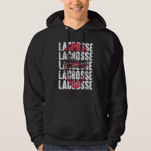 Moletom Gráfico do treinador do jogador de lacrosse