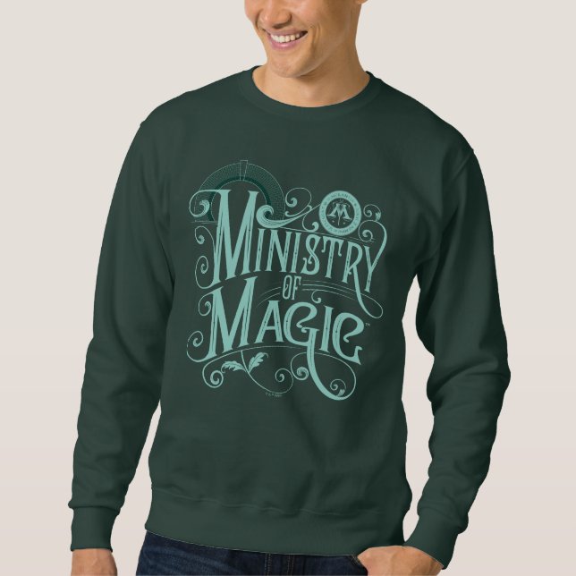 Moletom Gráfico VINTAGE MINISTÉRIO DA MAGIA™ (Frente)
