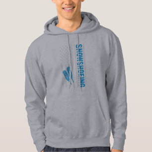 Moletom Gráficos de Bandeira para Snowshoeing