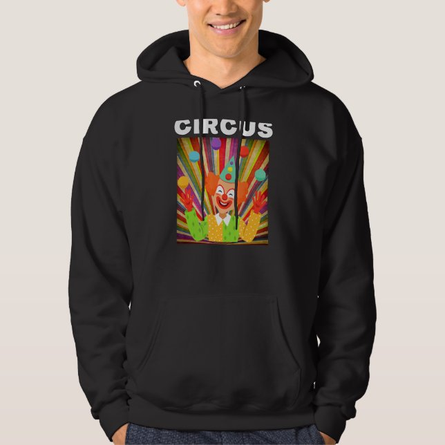 Moletom Gráficos De Palhaço De Circo Para Partido De Circo (Frente)