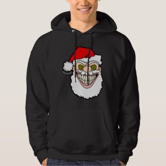 Moletom Gráficos Malucos do Papai Noel Assustador