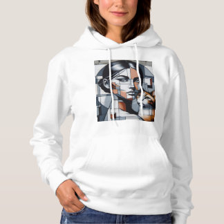 Moletom Grafitti Cat Lady Hoodie