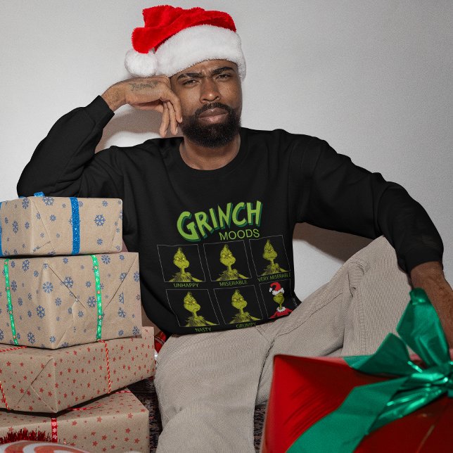 Moletom Gralha | Moods Chart Edição de Natal (Person wearing sweater)