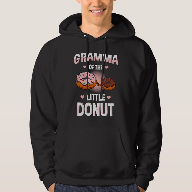 Moletom Gramma Of The Little Donut Gender Reveal Announcem (Frente)