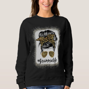 Moletom Grammie Sangrento, vida Leopardo Mensageiro, Mulhe