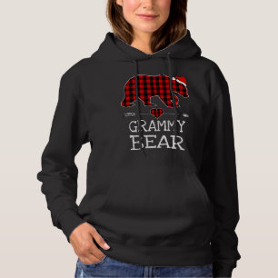 Moletom Grammy Bear Buffalo Xadrez Papais noeis Seta Fa De