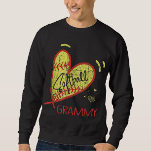 Moletom Grammy Softball Para Vovó Dia de as mães Gif Para