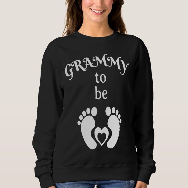 Moletom Grammy To Be Pregnancy Announcement for New Baby S (Frente)
