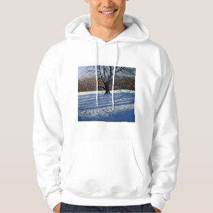 Moletom Grande abadia de Calke da neve da árvore