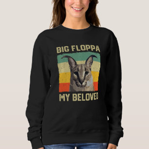 Moletom Grande Floppa Meu Meme Amado Gato Caracal Fofo ret