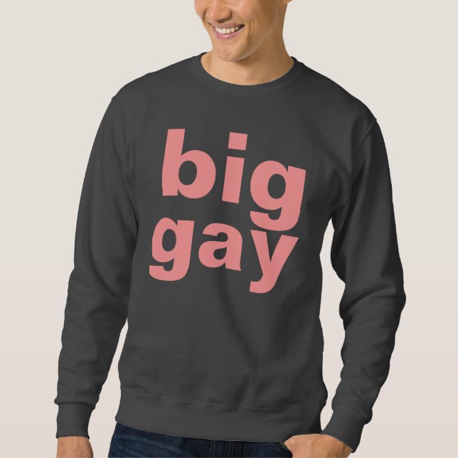Moletom grande gay (Frente)