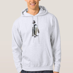 Moletom Grande Pinguim Olhando para Trás