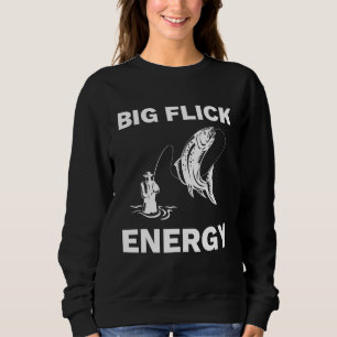Moletom Grande Voo de Energia Voando Roupas de Pesca Mulhe