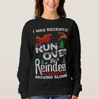 Moletom Grandma Got Run Over By A Reindeer Christmas So Pa