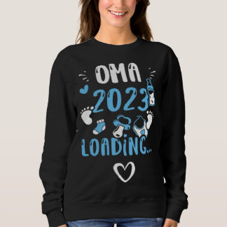 Moletom Grandma Oma 2023 Loading Baby Boy Sayings